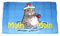 Fahne / Flagge Moin Moin Seehund Pfeife NEU 90 x 150 cm