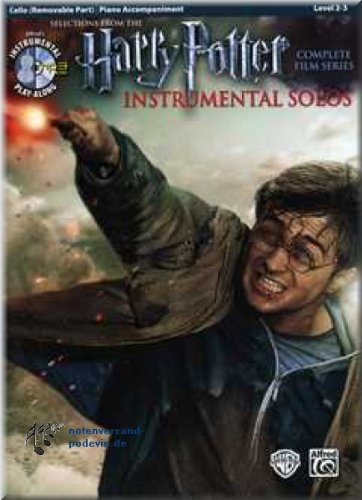 Harry Potter Instrumental Solos Cello - Selections from the Complete Film Series - Violoncello Noten [Musiknoten]