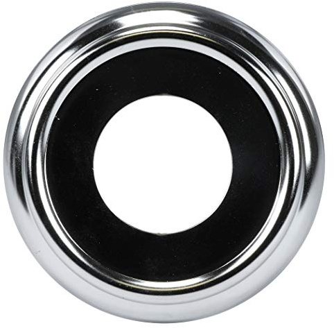 DANCO Decorative Metal Tub Spout Remodeling Cover Ring, Chrome, 1-1/2-Inch ID and 3-5/8-Inch OD (10007)