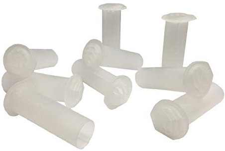 5 x Natural Clear Drill Weep Vents Round Vent Cavity, Retaining, Rendered Walls