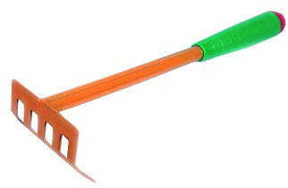 Kippen 6027 - Rastrello da Giardino con Manico in Plastica