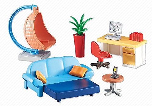 PLAYMOBIL 6457 City Life - Jugendzimmer mit ausklappbarem Sofa (Folienverpackung)