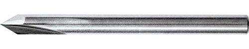 KYOCERA CMM-3937.120 Einwinkel-Fasenfräser, Hartmetall, 120 Grad, unbeschichtet, 2 Rillen, 10 mm Schnittdurchmesser, 2,8 mm Schnittlänge, 60 mm Länge, 10 mm Schaftdurchmesser