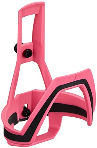 BBB Cycling Fahrrad DualCage Wasserflaschenhalter, Magenta/Schwarz, One Size