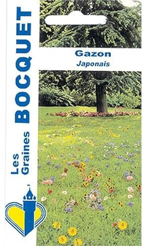 Sachet de graines de Fleurs pour gazon japonais - 4 g - fleur annuelle - LES GRAINES BOCQUET