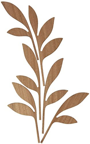 Alessi The Five Season MW64 2 F Blätter für Duftdiffusor aus Mahagoni, Ahhh, Holz, Holzfarbe, Einheitsgröße