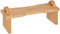 Fackelmann Camilla Gift Tagliere Vassoio Alzatina da portata in Legno di Faggio 40x16cm, Scomponibile in 3 parti, con Manici per agevolare il servizio removibili e salvaspazio