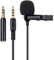 Kiwifotos Microfono lavalier omnidirezionale, microfono lavalier a condensatore TRS TRRS da 3,5 mm per videocamera Videocamere PC Smartphone Videocamere ZOOM Handy Recorders (2 m / 6,6 ')