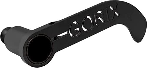 GORIX Fahrrad Schaltwerk Schutzfolie Light Mount MTB Rennrad Mountainbike (GX-DGUARD) (schwarz)