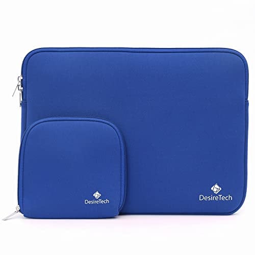 Laptop Sleeve Case with Small Accessory Bag – Apple MacBook Pro, Air, Microsoft Surface, Chromebook and Notebook Computer Compatible – Highly Water Repellent, Soft Plush Inner Protector Cover