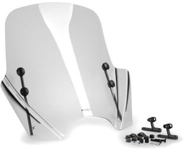 Puig 20701W T.X. Rollerscheibe optimierte Aerodynamik, Transparent