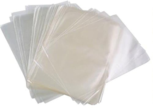 Buste Trasparenti Sacchetti per Alimenti 100 pz 25x40 cm