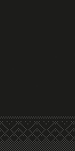 MANK Schwarzfarbene 3-lagige Tissue-Servietten 40x40 cm - Premium Einmal-Servietten, 100er-Pack, 1/8-Falz - Ideal für elegante Events & Gastronomie