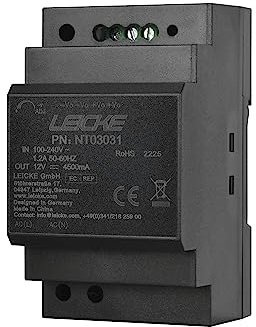 LEICKE Hutschienen-Netzteil 54W 12V 4.5A Din-Rail, LI60-20B12PR2