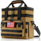 Codcey Taktische Lunchbox für Herren, robust, isoliert, für Erwachsene, erweiterbar, doppelstöckig, auslaufsicher, große Lunchtasche, Kühltasche für Arbeit, Picknick, Reisen (Khaki)