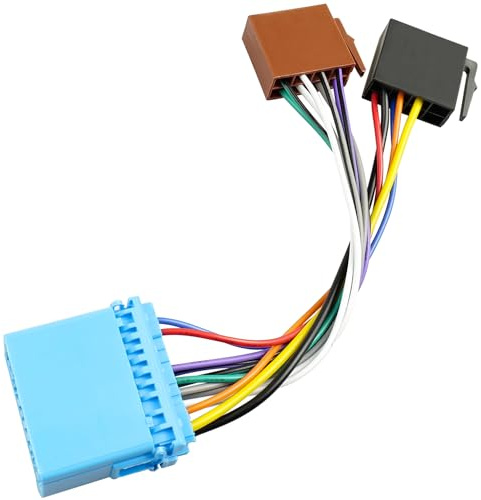Jayubien Radio Wiring Harness Compatible with Acura Honda Suzuki Car Stereo Connector Adapter 16Pin Aftermarket Radio Wire Cable Kit