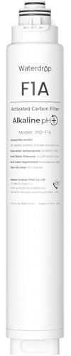 Waterdrop F1A Filter, Alkaline Mineral Added, 12-Month Lifetime | Replacement for X8-WAN & X12 & X16 Tankless Reverse Osmosis System