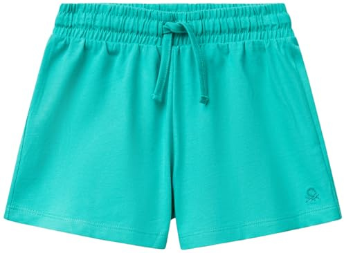 United Colors of Benetton Shorts für Mädchen und Mädchen, grün, 5 Jahre