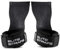 Fitgriff® Elite Straps 2.0 - Zughilfen mit Gummi-Pad für Krafttraining - Bodybuilding, Fitness, Gym - Lifting Straps - für Frauen und Männer (Schwarz, M/L)