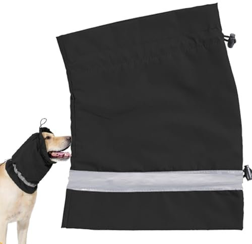 Yorajuy Snood pour Chien pour Chauffe-Cou Et Oreilles De Chien, Protège-Oreilles pour Chien, Cache-Oreilles pour Chien De Compagnie, Enveloppement De Cou pour Soins des Oreilles De Chien