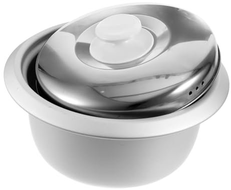 Alipis Cooker Inner Pot Rice Cooker Pot Replacement Electric Cooker Liner Multi-purpose Pot Thickened Lid Stain Resistant Random Color