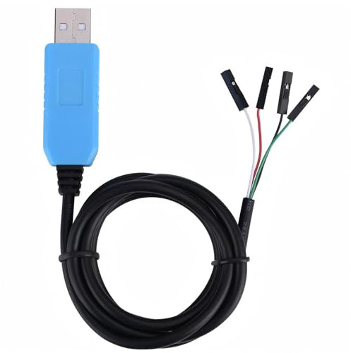 Ouitble PL2303TA USB TTL Cable Serie RS232 Convertidor Módulo Descarga el adaptador de cable para wins XP/Vista/7/8/ 8,1 (1pc)