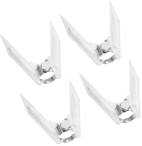 PRETYZOOM 4pièces Fourchette à Poulet Acier Inoxydable Pour Four Et Barbecue Outil Pour Rôtir Uniformément La Viande Volaille Accessoire De Gril