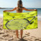 KLJFIGUT Mikrofaser Handtuch Tennis Leichte Microfaser Badehandtuch Strandtuch, Schwimmen Duschtuch Camping Handtuch Schnell Trocknend für Kinder und Erwachsene - 80x160 cm