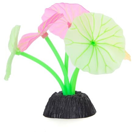 Patapalooza Plantes Aquatiques fluorescentes, résistantes à l'eau et aux Couleurs Vives, idéales pour décorer Les Aquariums et Les bassins.
