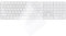BOXOB A3119 Keyboard Cover Skin for iMac M4/MacBook Air Pro/M3/M2/M1, Clear Anti-Dust Silicone Protector 0.12mm Ultra-Thin Protective Film Accessories for 2024 Magic with Touch ID and Numeric Keypad