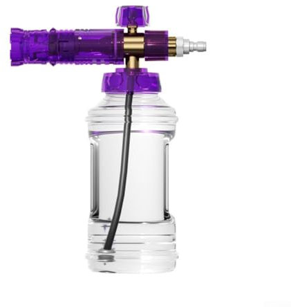 Foam Cleaner Pot for High Pressure Washers 1L Spray Bottle with Adjustable Foam Control (C)