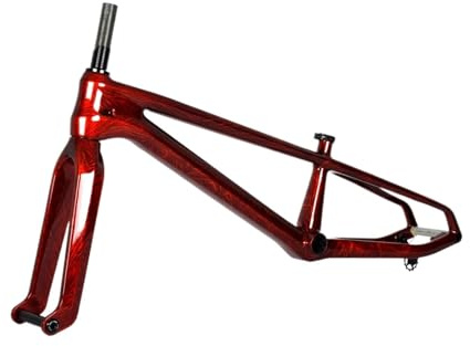 Generisch Ultraleichter 20-Zoll-BMX-Rahmen, Freestyle-Fiberglas-Rennradrahmen (20 Zoll) for Offroad-Fahrräder(Other Whole Color)