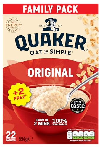 Quaker Oat So Simple Family Pack Original 22x27g