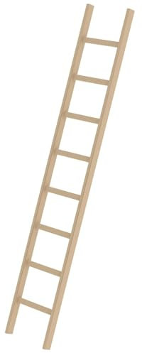 Holz-Anlegeleiter 8 Sprossen Arbeitshรถhe bis ca. 3,50 m