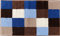 Erwin Müller Badematte Kreta blau Größe 80x140 cm, Badteppich, Badvorleger rutschhemmend - kuscheliger Hochflor, für Fußbodenheizung geeignet
