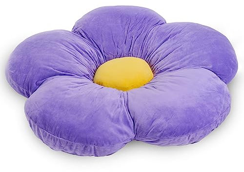 Butterfly Craze Bodenkissen für Mädchen, Blumendesign, für Leseecke, Schlafzimmer, oder Fernsehen, weicher und weicher als Teppich oder Schaumstoffmatte