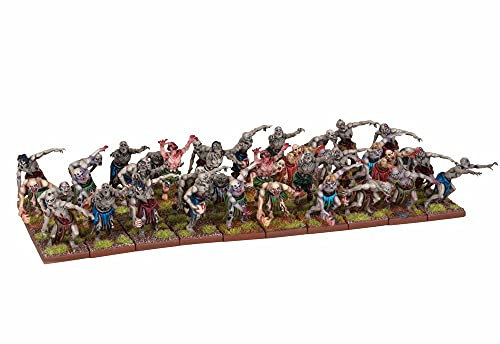 Mantic MGKWU33-1 Zombie Horde Miniature Modèle Multicolore