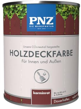 PNZ Holzdeckfarbe, Gebinde:2.5L, Farbe:karminrot