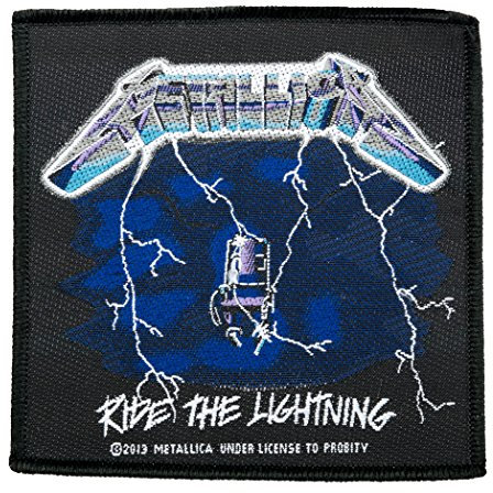 Unbekannt Metallica Aufnäher - Ride The Lightning - Metallica Patch - Gewebt & Lizenziert !! Unbekannt Metallica Aufnäher - Ride The Lightning - Metallica Patch - Gewebt & Lizenziert !!Unbekannt Metallica Aufnäher - Ride The Lightning - Metallica Patch - Gewebt & Lizenziert !!Unbekannt Metallica Aufnäher - Ride The Lightning - Metallica Patch - Gewebt & Lizenziert !!
