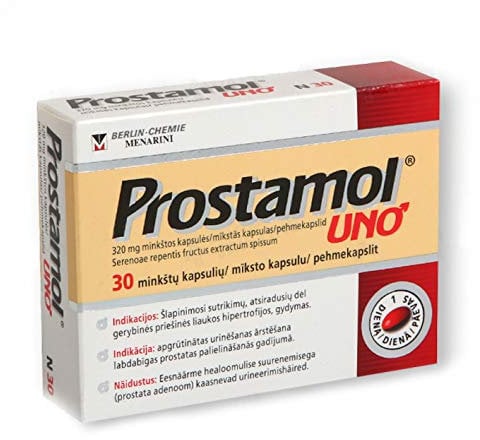 Prostamol Uno 30 Tablets by Berlin-Chemie