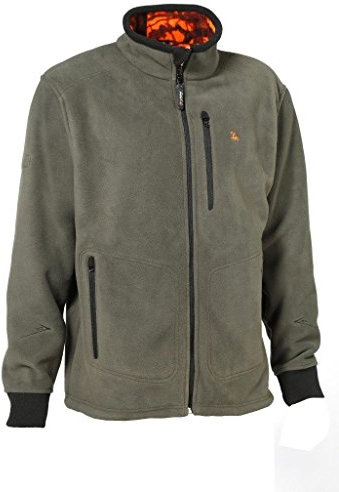 Ligne Verney-Carron Unisex, Grün, XXL ProHunt Wende-Fleece-Jacke, Größe XXXL, 3XL