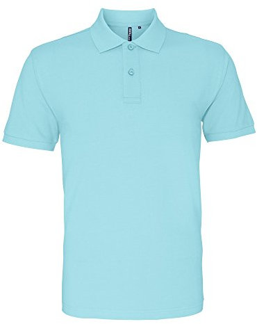 Asquith & Fox Men's Asquith and Fox Men's Polo Short Sleeve Polo Shirt, Blue (Bright Ocean 000), X-Large (Manufacturer Size:XL)