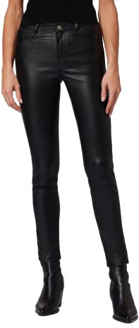 RICANO Pandora - Damen Stretch Lederhose (Slim Fit) aus echtem Lamm Leder (Premium)