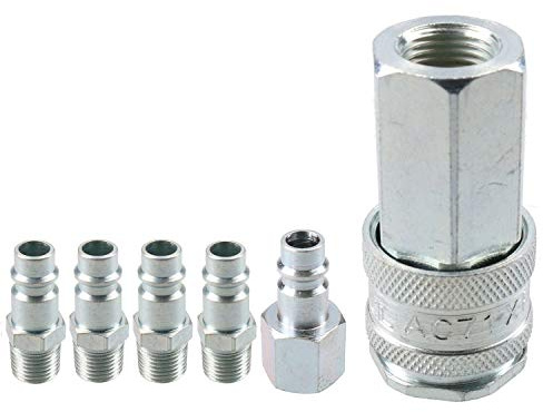 PCL XF Series Female Coupler 1/4 BSP Female Thread & Male Air Fittings Adaptor