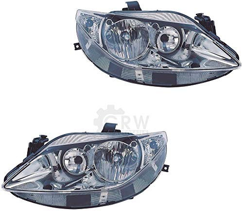 QR-PARTS Scheinwerfer Set für Ibiza IV 4 Typ 6J Bj. 09-03.12 H7+H7