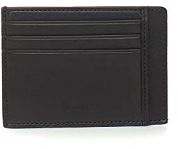 BOSS Kind Geldbörse, Braun, Einfarbig, RFID Blocker, Leder, WALLET, Jungen, Geschäftsleute, Berufstätige
