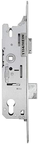 Fuhr Serratura a mortasa per la riparazione di porte notturne, 45 mm, piastra frontale da 16 mm