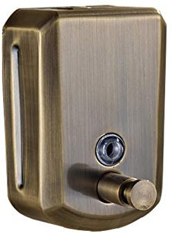 YHSGY Wandmontage Antik Bronze 800Ml Badezimmer Flüssigseifenspender Flüssigseifenkiste