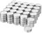 Opiros Candele Tealight Non Profumate Candela Bianca Lumino In Cera Segnaposto Scaldavivande (PZ.100)