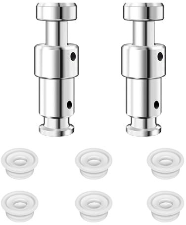 Float Valve Seal for Instant Pot, Universal Replacement Parts with Sealer Gasket Caps, Fit Pressure Cookers Instant Pot Duo 3, 5, 6 Qt, Duo Plus 3, 6 Qt, Ultra 3, 6, 8 Qt, Lux 3 Qt